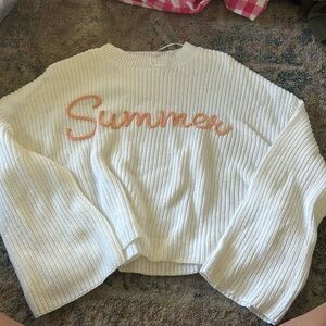 summer sweater